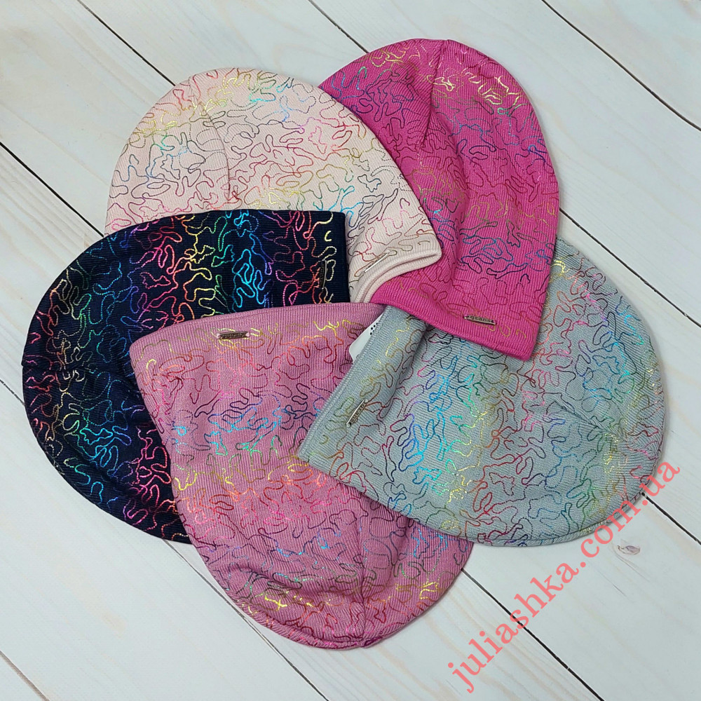 K555-D GRANS(50-52р.дитяча в’язана шапка)