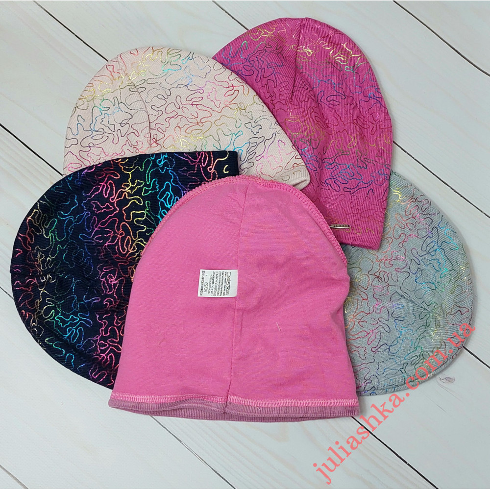 K555-D GRANS(50-52р.детская вязаная шапка)