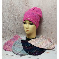 K555-D GRANS(50-52р.дитяча в’язана шапка)