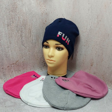 K556-D GRANS(52-54р.дитяча в’язана шапка)