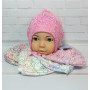 Ku457-D GRANS(40-42р.дитяча в’язана шапка)
