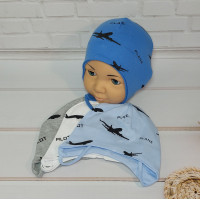 220 ALA BABY(44-48р.трикотажная шапка)