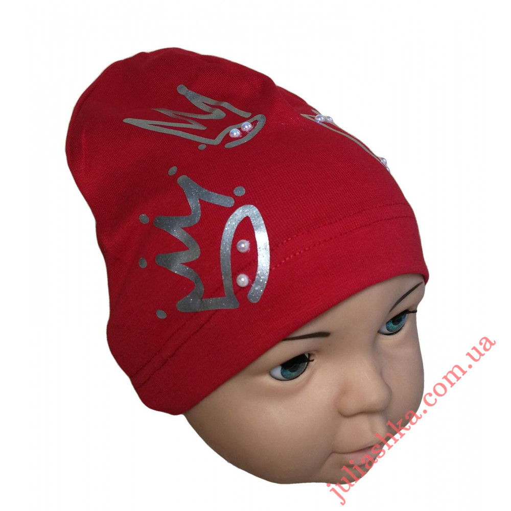 314 ALA BABY(46-52р.трикотажная шапка)