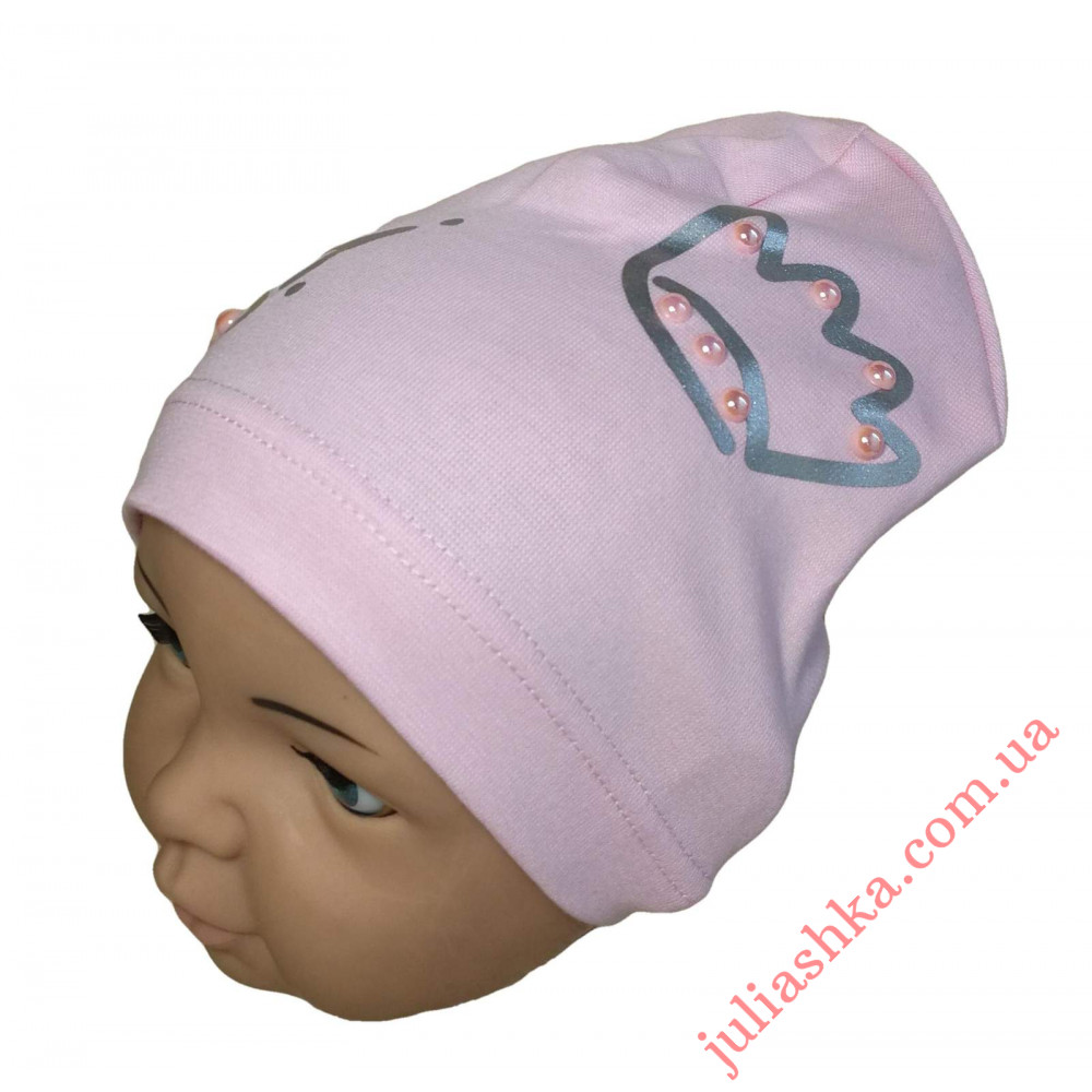 314 ALA BABY(46-52р.трикотажная шапка)