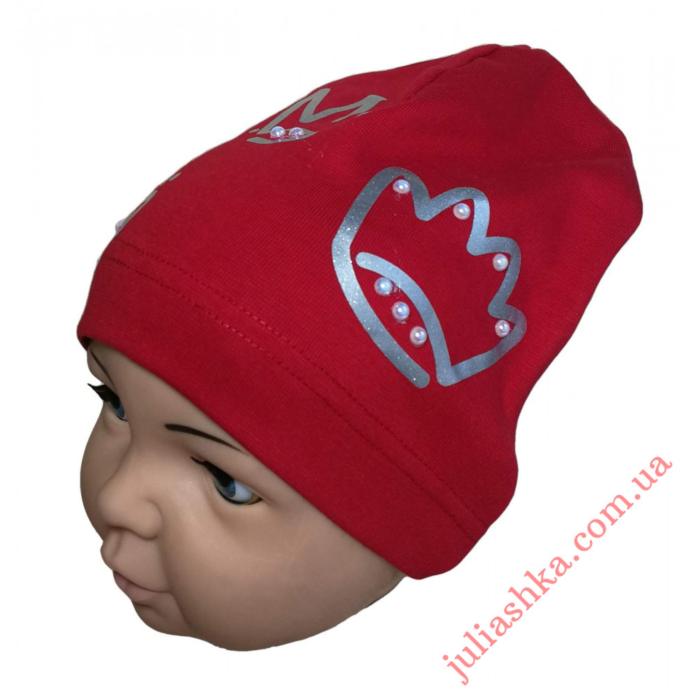 314 ALA BABY(46-52р.трикотажная шапка)