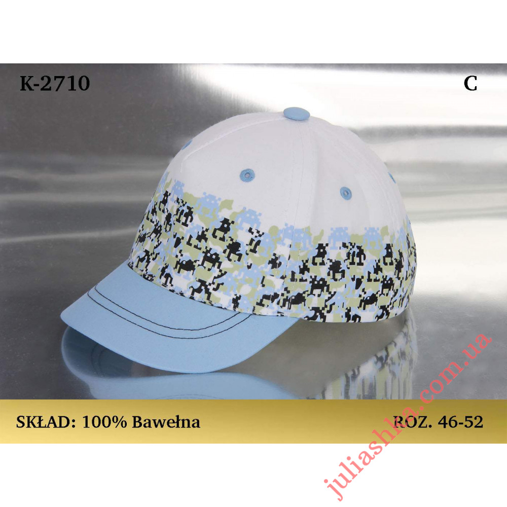 K-2710 MAGROF(46-52р.летняя бейсболка)