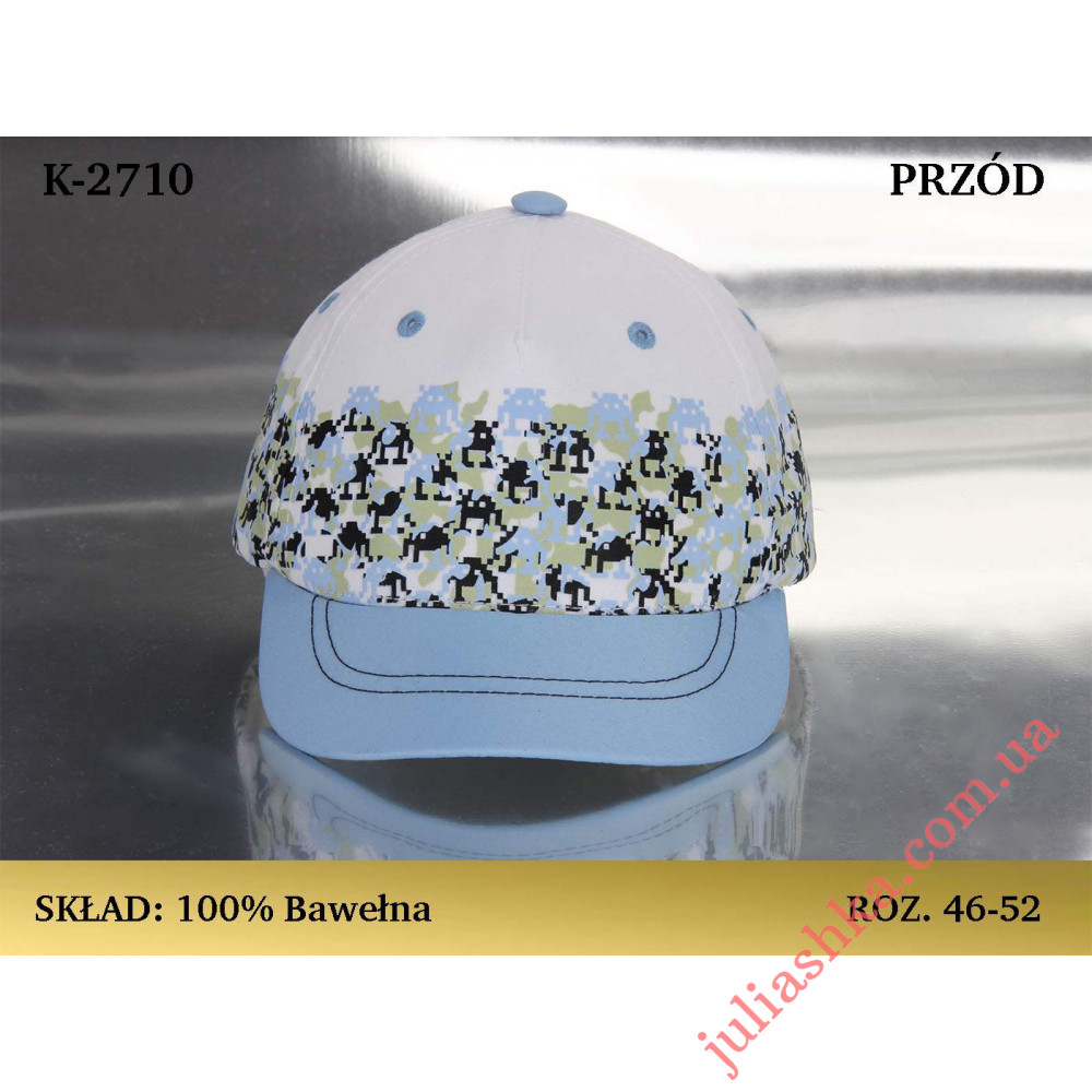 K-2710 MAGROF(46-52р.летняя бейсболка)