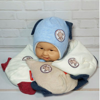 K-3635 MAGROF(36-42р.зимова в'язана шапка)