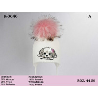 K-3646 MAGROF(44-50р.зимняя вязаная шапка) K-3646 MAGROF(44-50р.зимняя вязаная шапка)