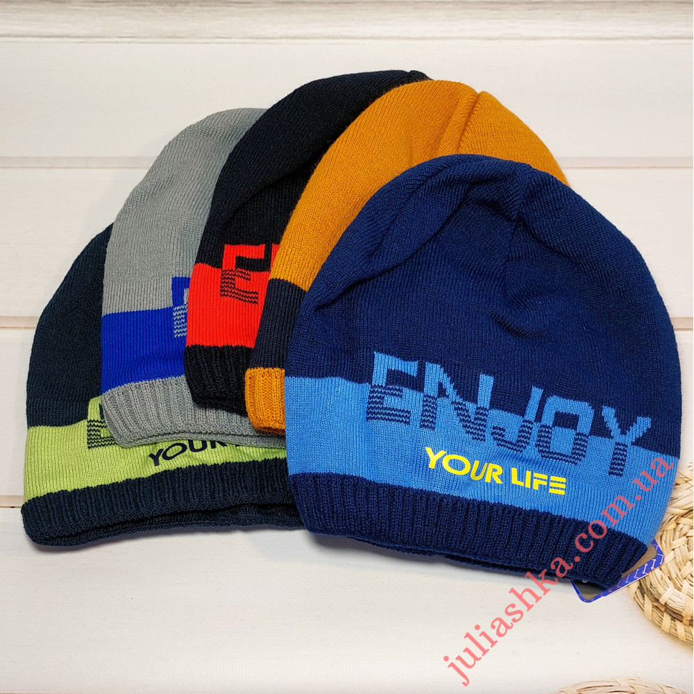 3266 AGBO(50-52р.дитяча в’язана шапка)