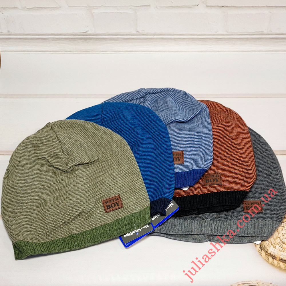 3326 AGBO (50-52р.детская вязаная шапка)