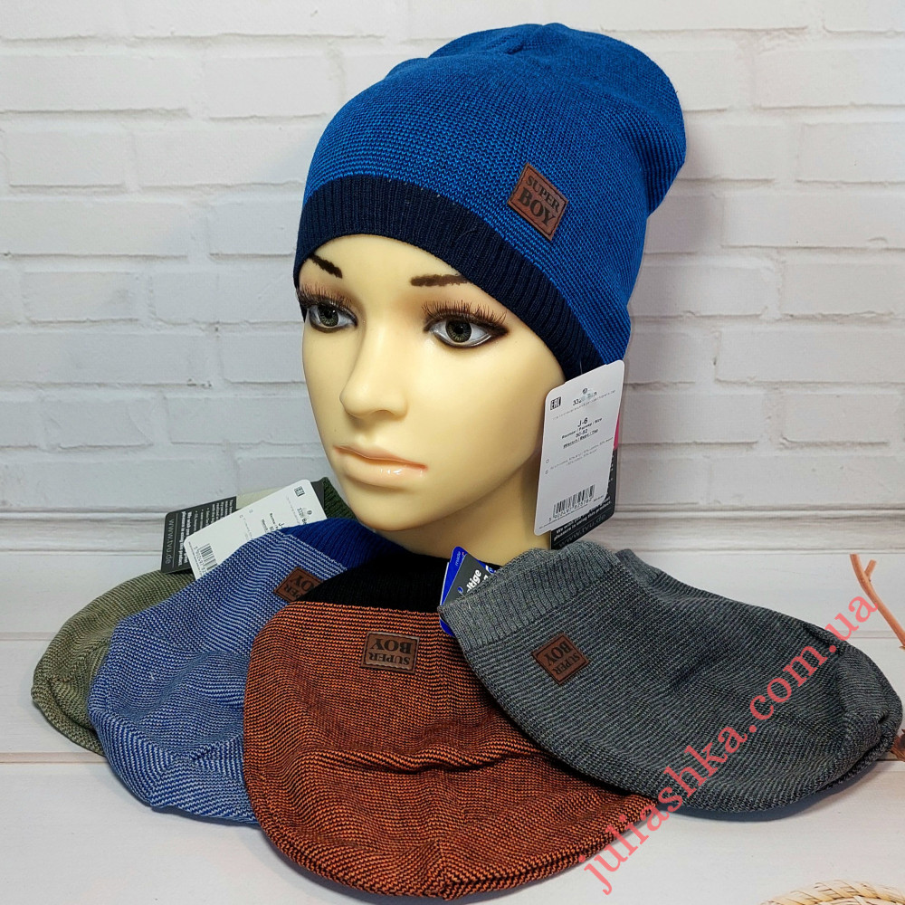 3326 AGBO (50-52р.детская вязаная шапка)