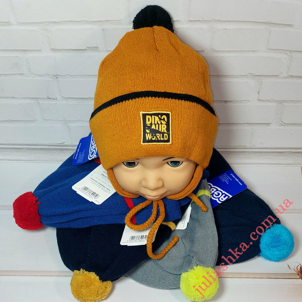 3220 AGBO (50-52р.детская вязаная шапка)