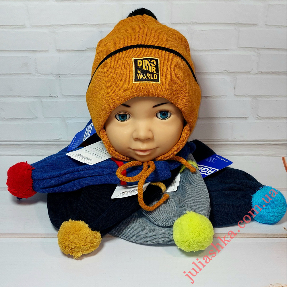 3220 AGBO (50-52р.дитяча в’язана шапка)