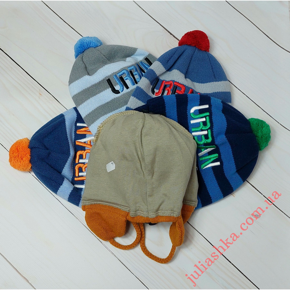 3338 AGBO (46-48р.детская вязаная шапка)
