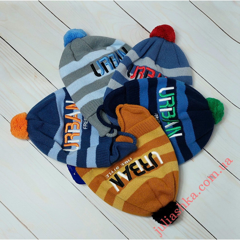 3338 AGBO (46-48р.детская вязаная шапка)