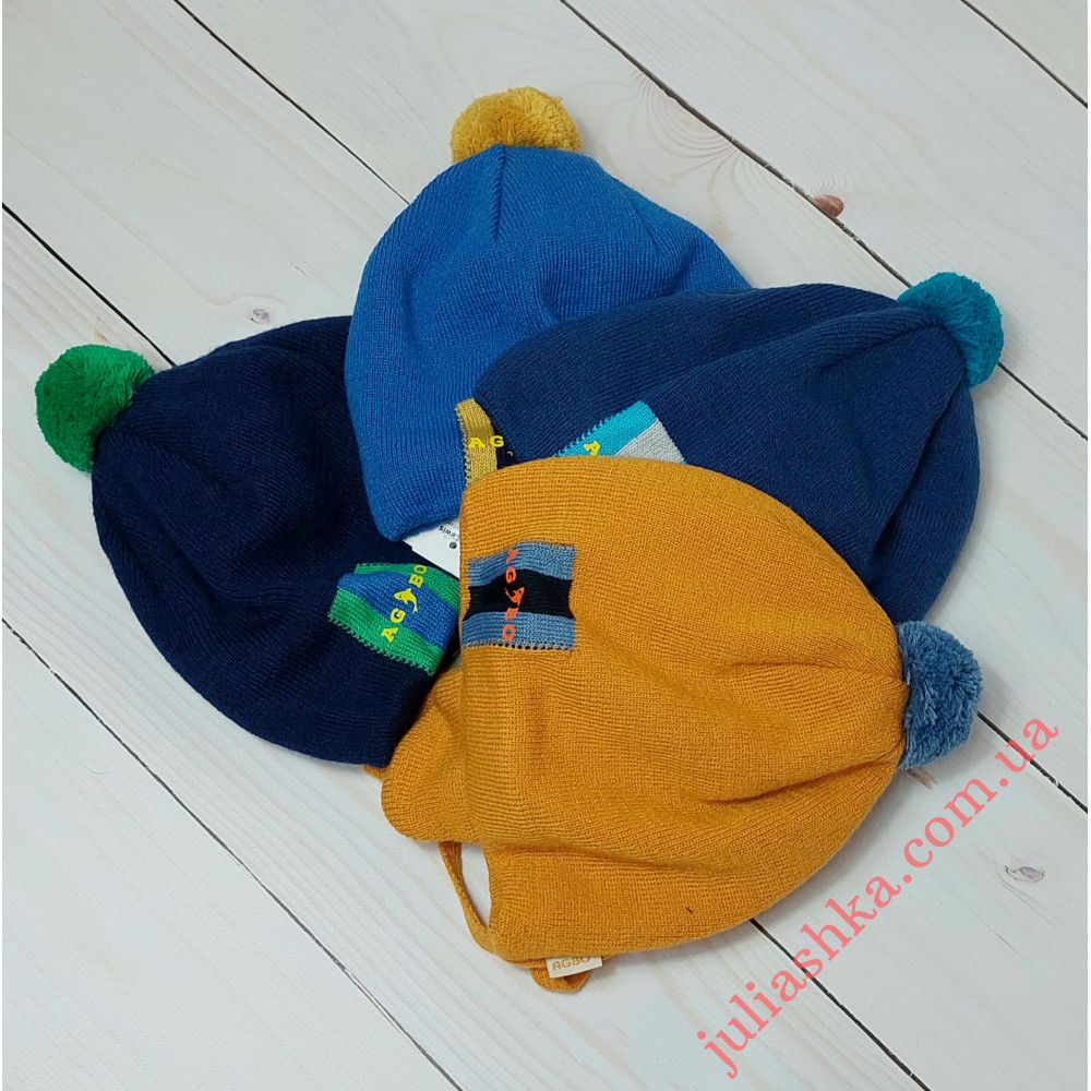 3339 AGBO (46-48р.детская вязаная шапка)