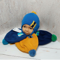 3339 AGBO (46-48р.детская вязаная шапка)