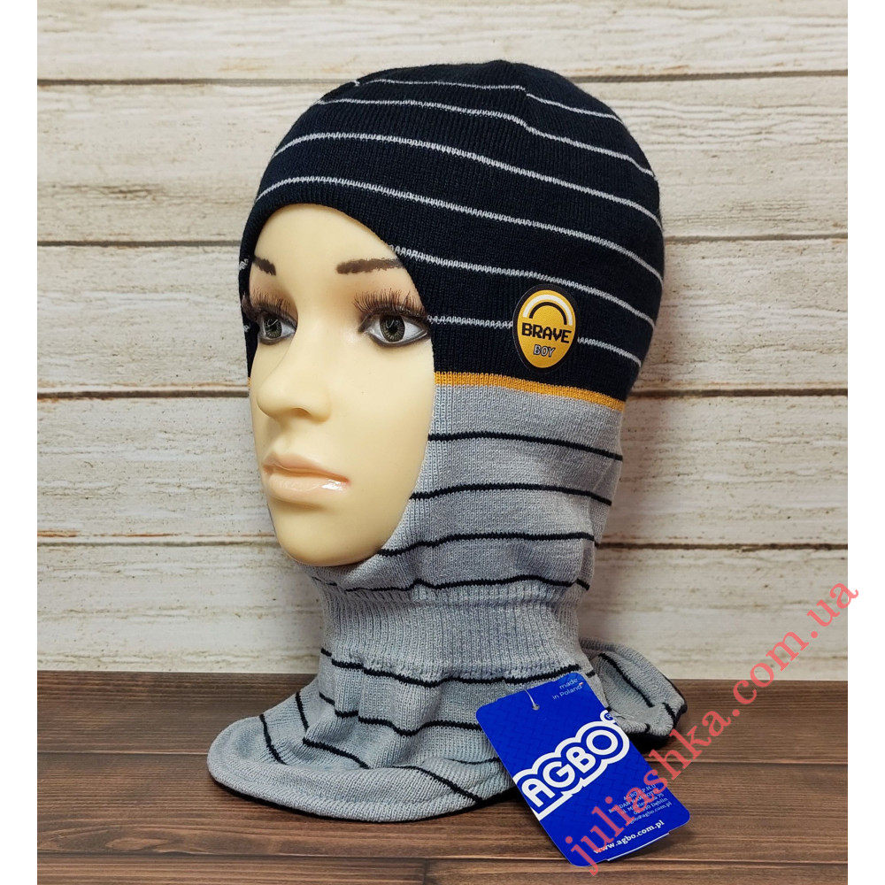3280 AGBO (50-52р.детская вязаная шапка)