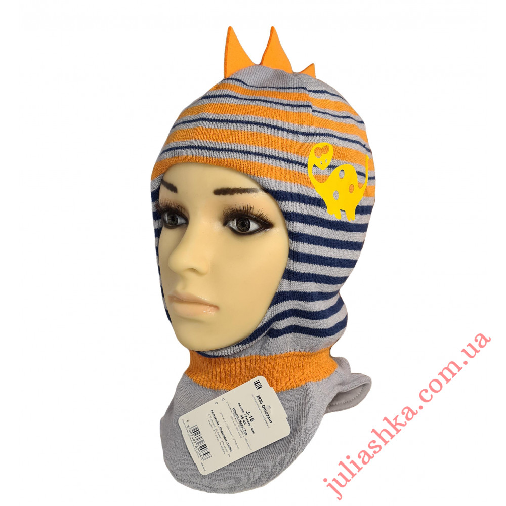 2835 AGBO(46-48р.дитяча в’язана шапка)