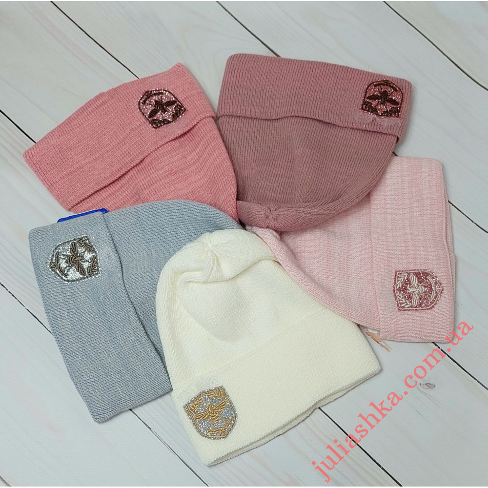 3331 AGBO (50-52р.детская вязаная шапка)