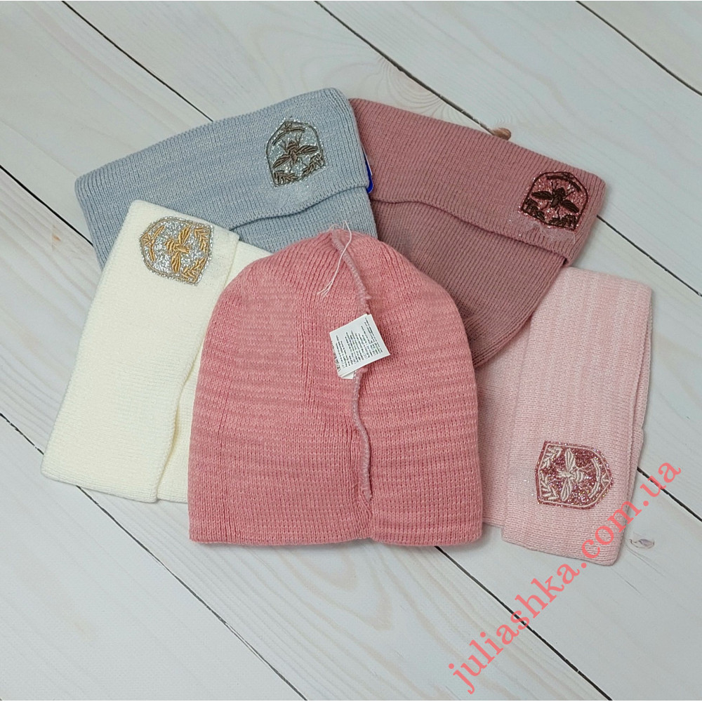 3331 AGBO (50-52р.детская вязаная шапка)