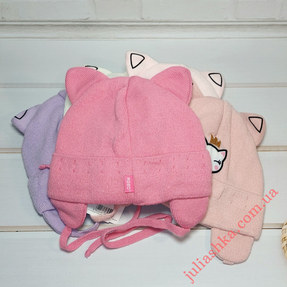 3259 AGBO(42-44р.дитяча в’язана шапка)