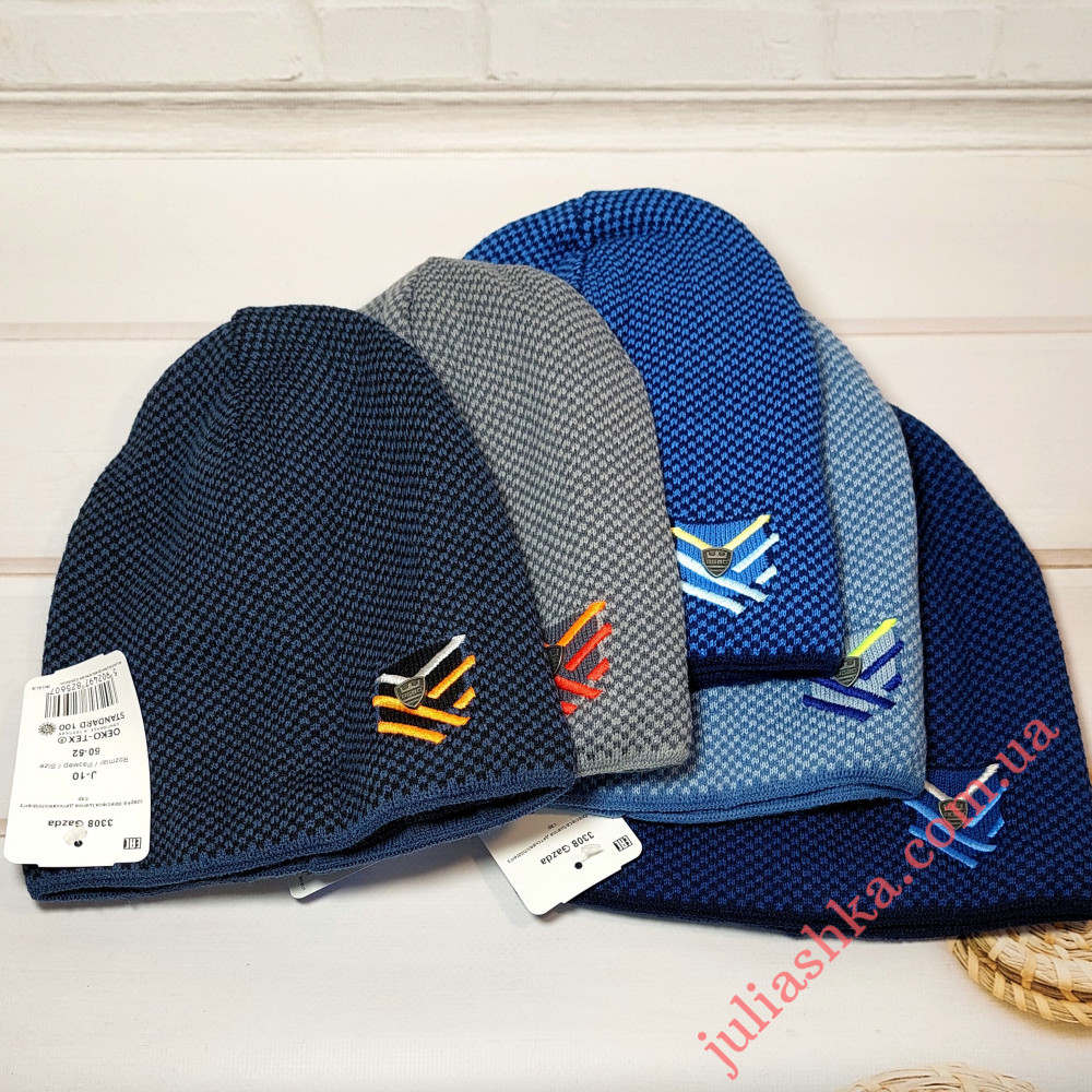 3308 AGBO(50-52р.дитяча в’язана шапка)