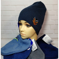 3308 AGBO(50-52р.дитяча в’язана шапка) 3308 AGBO(50-52р.дитяча в’язана шапка)