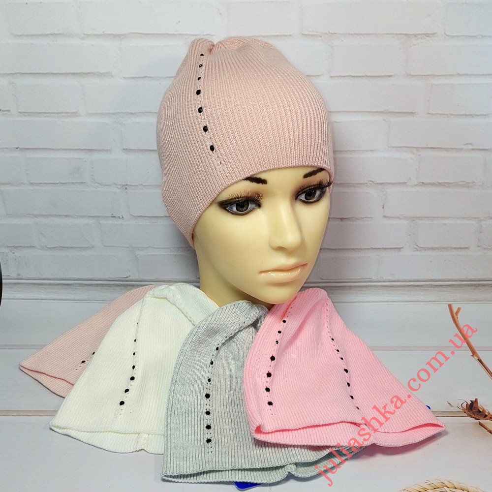 3311 AGBO(50-52р.детская вязаная шапка)