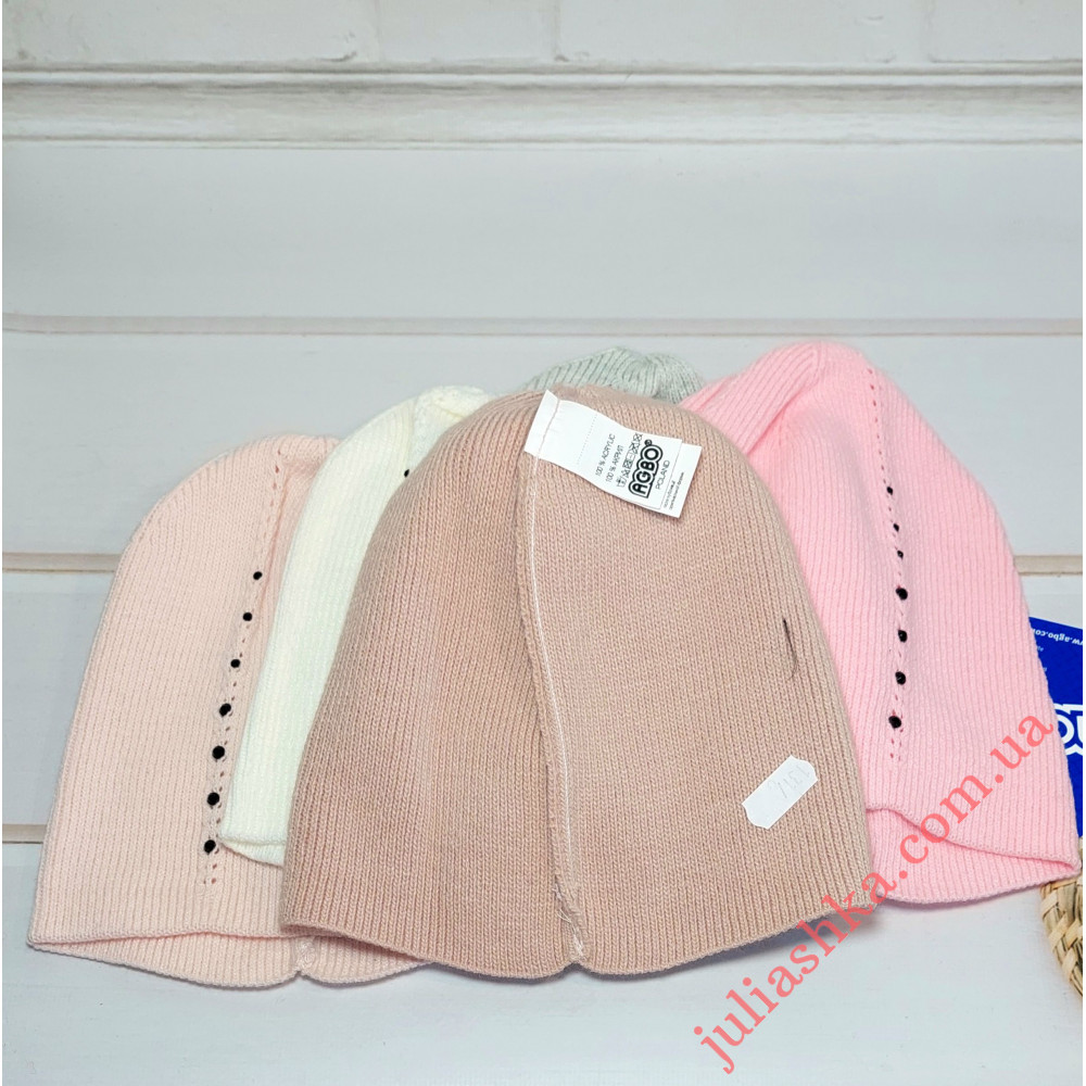 3311 AGBO(50-52р.детская вязаная шапка)