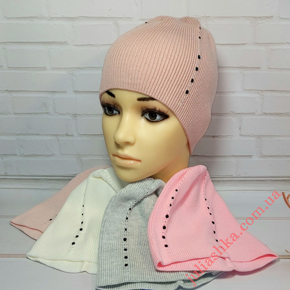 3311 AGBO(50-52р.детская вязаная шапка)