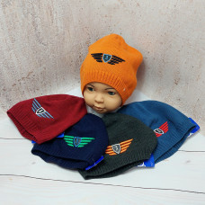 3341 AGBO(48-50р.дитяча в’язана шапка) 3341 AGBO(48-50р.дитяча в’язана шапка)