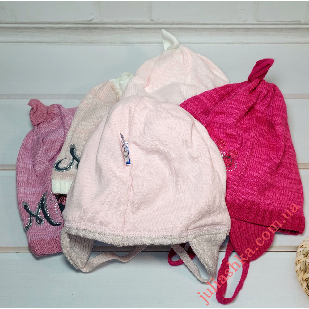 Ku494-D GRANS(48-50р.детская вязаная шапка)