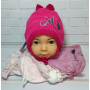 Ku494-D GRANS(48-50р.дитяча в’язана шапка)