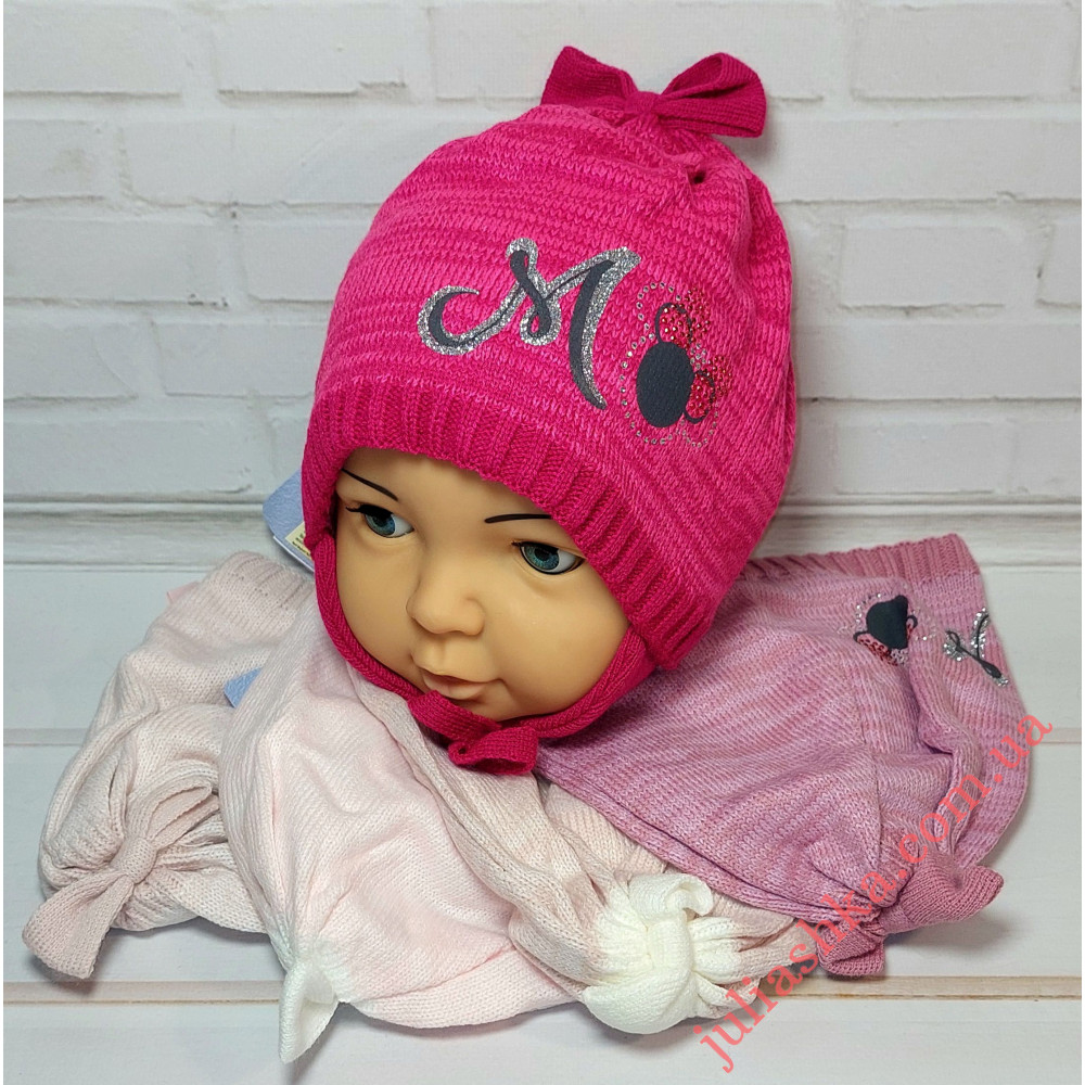 Ku494-D GRANS(48-50р.дитяча в’язана шапка)