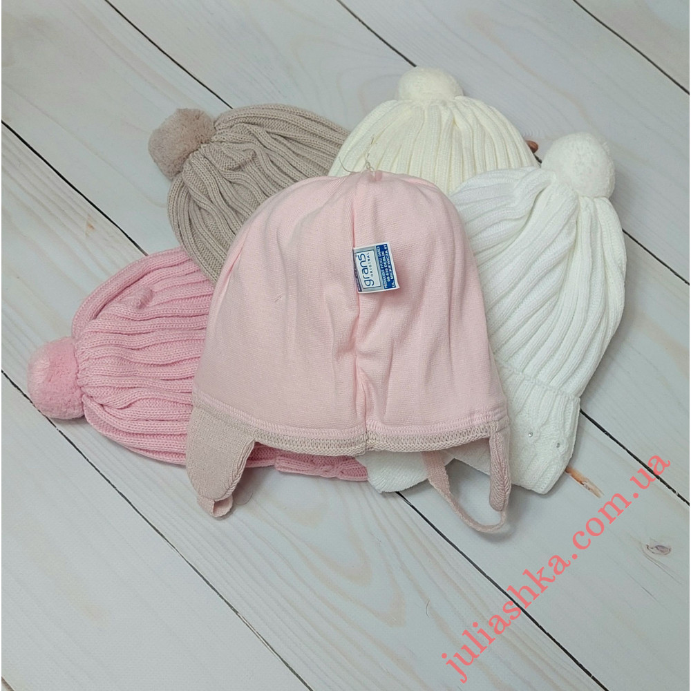 Ku489-D GRANS(46-48р.дитяча в’язана шапка)