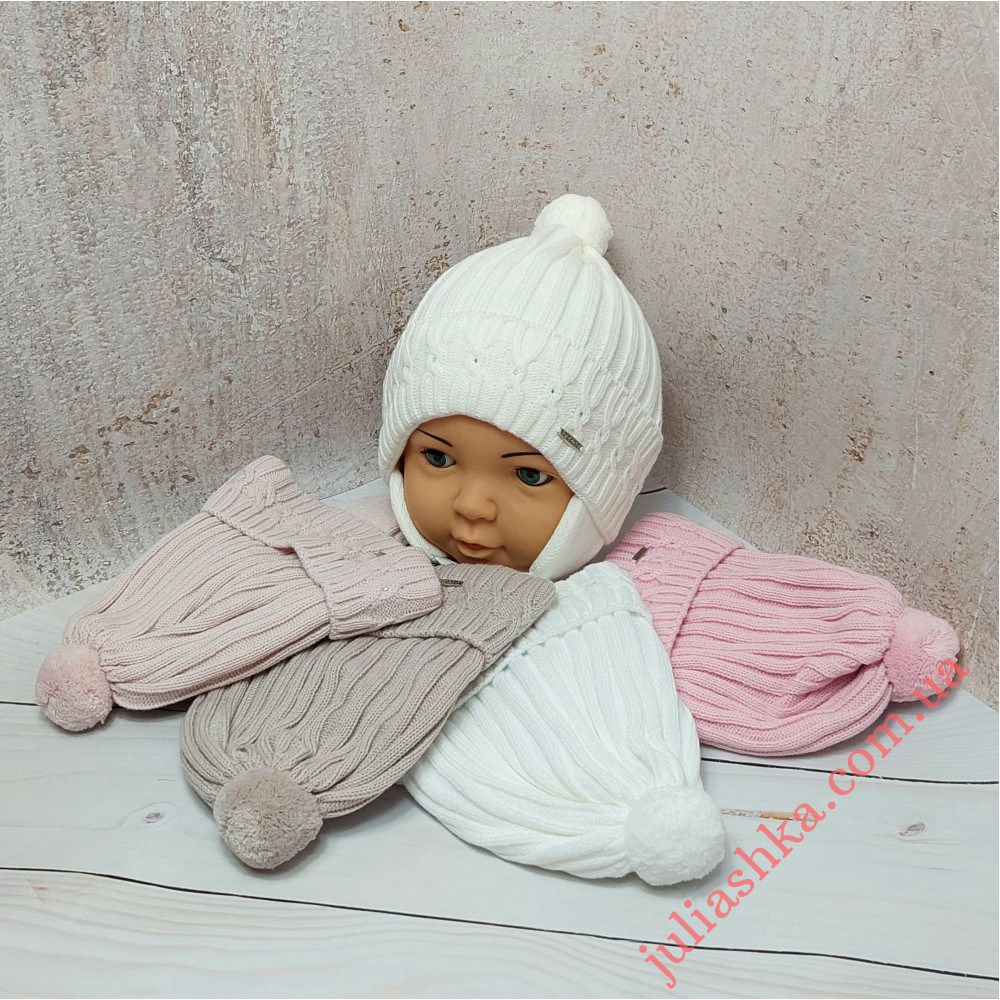 Ku489-D GRANS(46-48р.дитяча в’язана шапка)