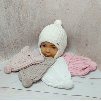 Ku489-D GRANS(46-48р.дитяча в’язана шапка) Ku489-D GRANS(46-48р.дитяча в’язана шапка)