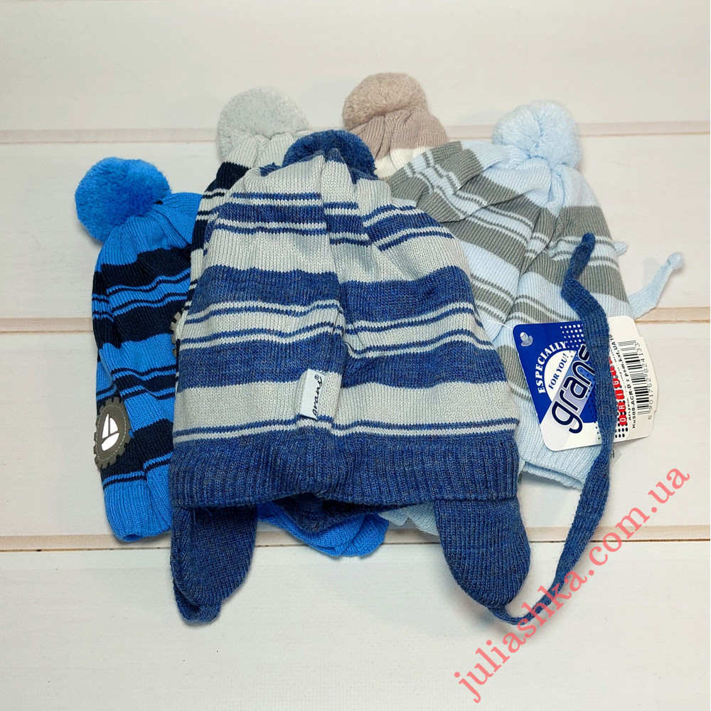 Ku509-D GRANS(42-44р.дитяча в’язана шапка)