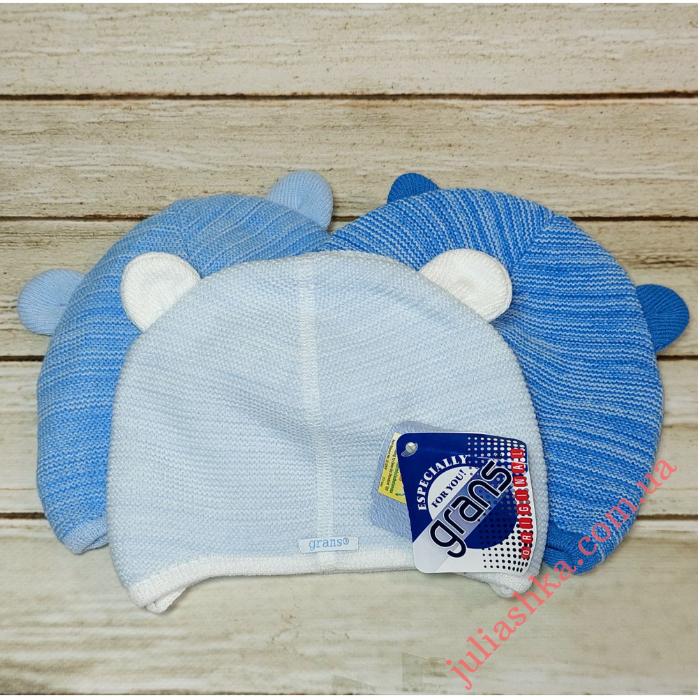 Ku504-D GRANS(38-40р.дитяча в’язана шапка)