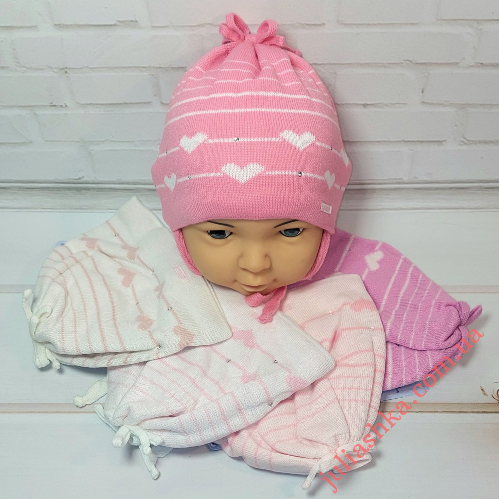 Ku487-D GRANS(40-42р.дитяча в’язана шапка)