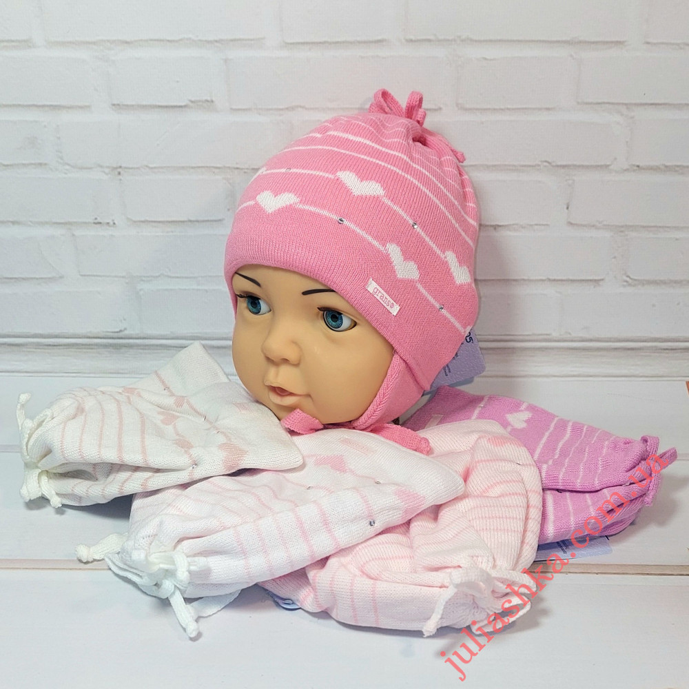 Ku487-D GRANS(40-42р.дитяча в’язана шапка)