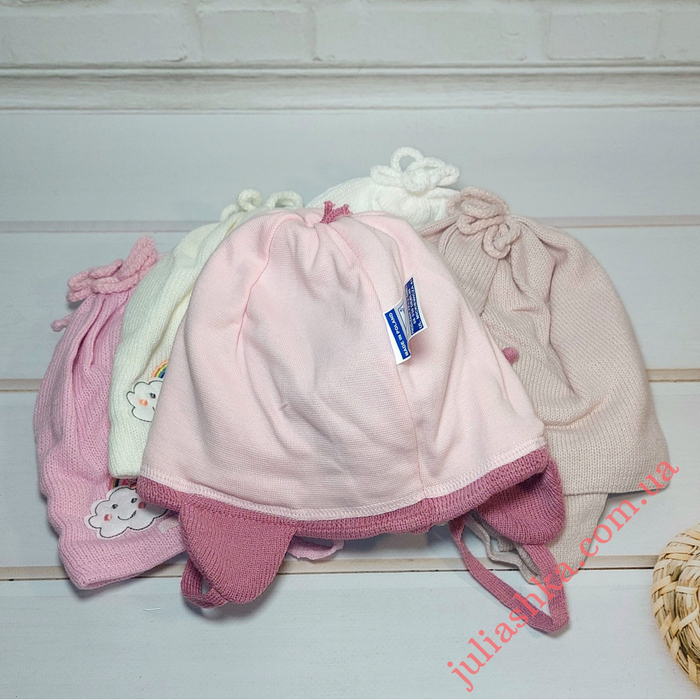 Ku493-D GRANS(46-48р.детская вязаная шапка)