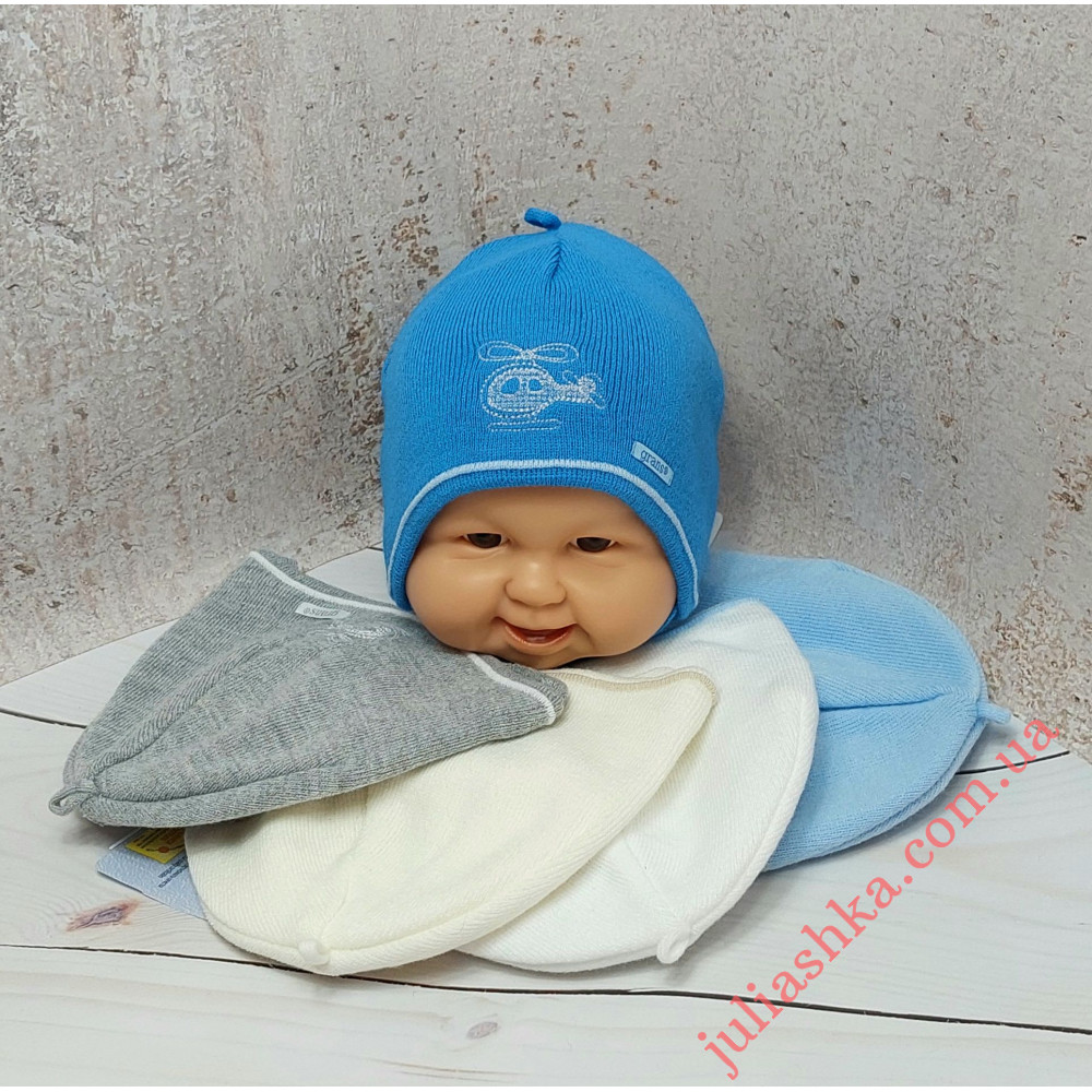 Ku501-D GRANS(38-40р.детская вязаная шапка)