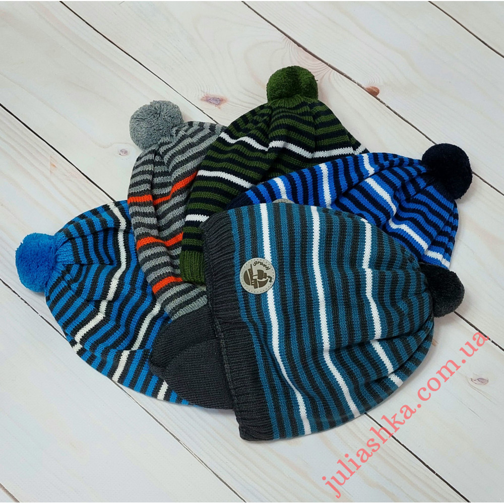 Ku517-D GRANS(48-50р.детская вязаная шапка)