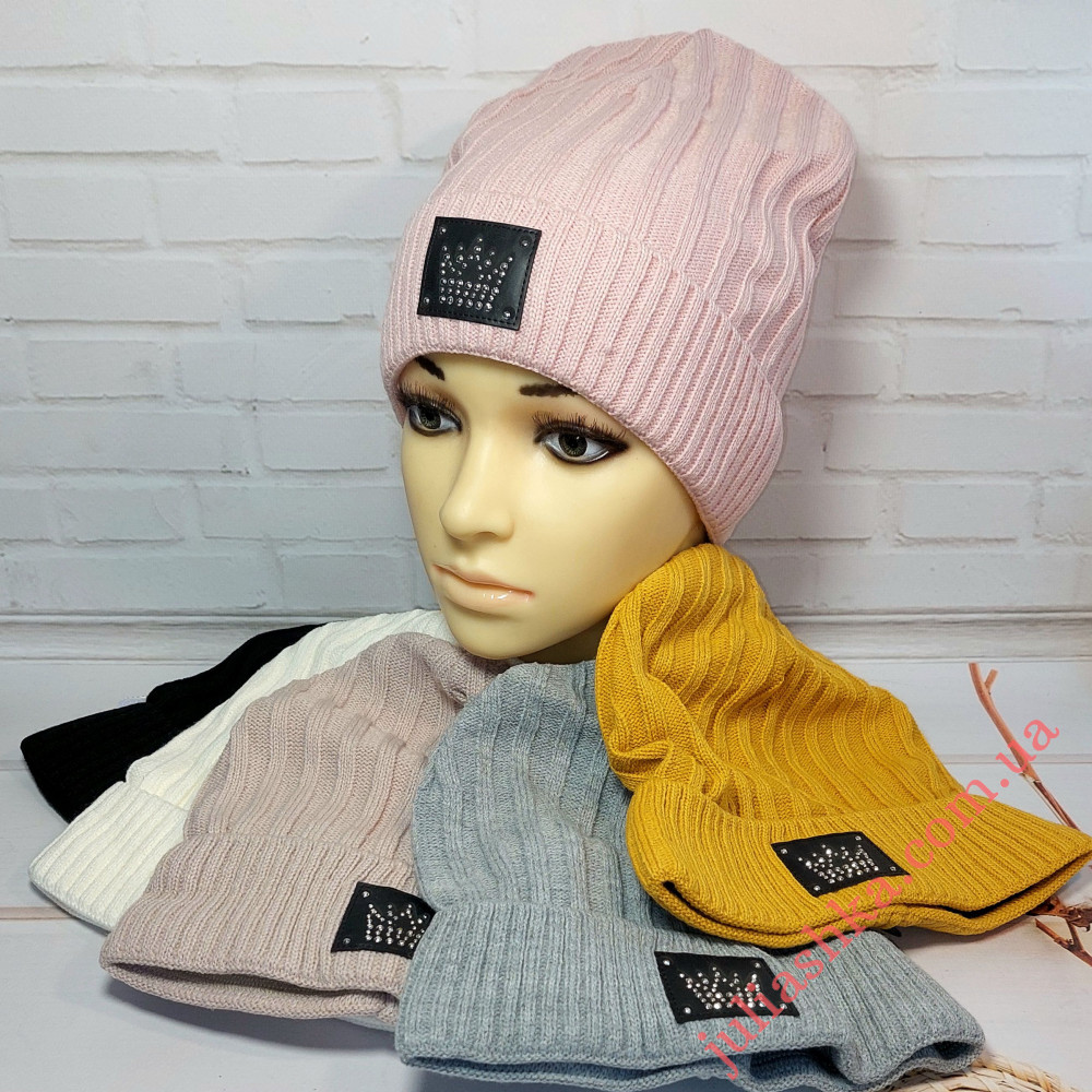 K571-D GRANS(52-54р.дитяча в’язана шапка)