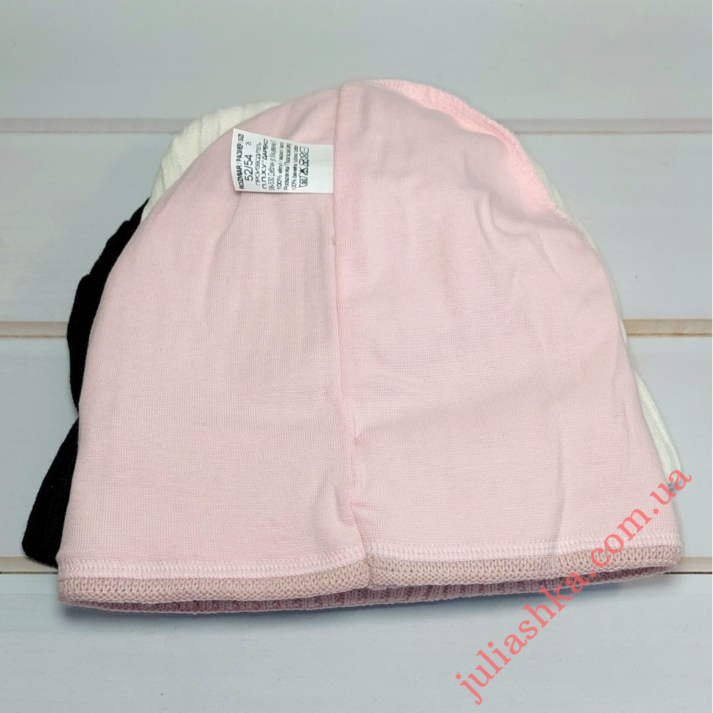 K571-D GRANS(52-54р.дитяча в’язана шапка)