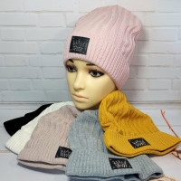 K571-D GRANS(52-54р.дитяча в’язана шапка) K571-D GRANS(52-54р.дитяча в’язана шапка)