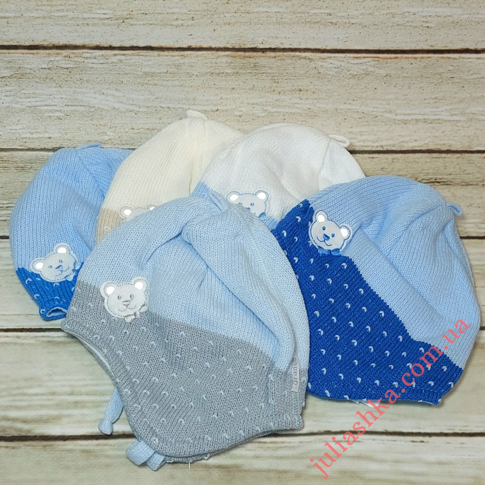 Ku500-D GRANS(36-38р.детская вязаная шапка)